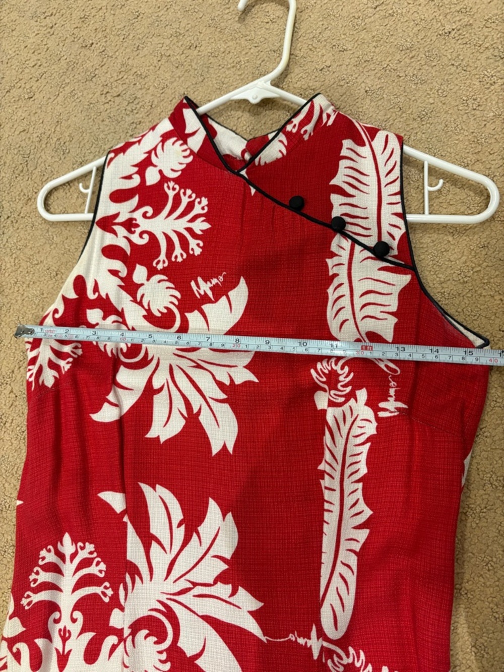 VTG RARE Mamo Howell Muumuu ❤️ size 2 - Picture 9 of 12